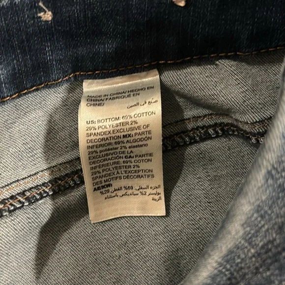 Chico’s So Slimming Girlfriend Slim Leg Ankle Sz 12P Cotton, Spandex Blend $98 - Picture 11 of 16